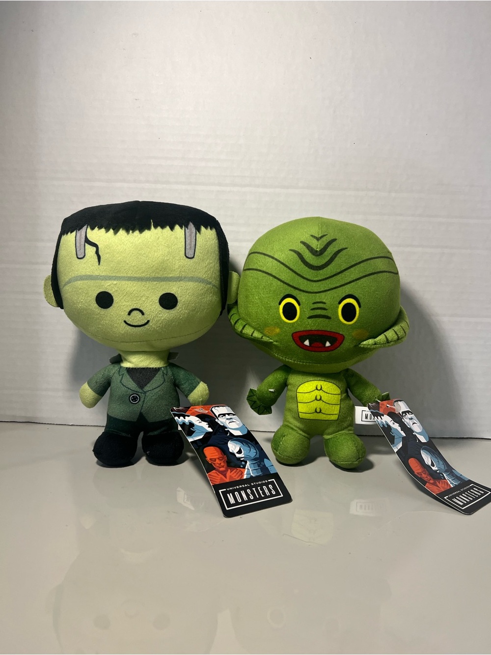 Universal Studios Monsters Plush Lot Frankenstein Creature Black Lagoon NWT 7”